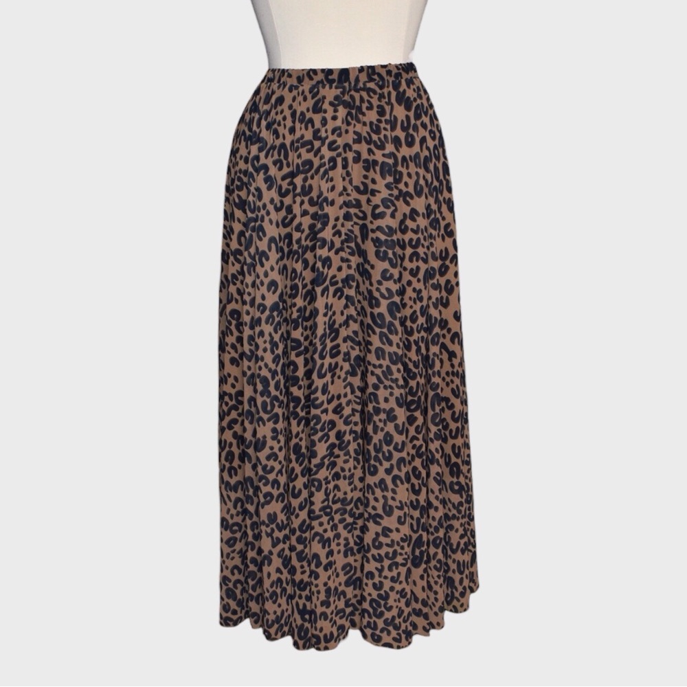 NWT Chicwish Leopard Print Maxi Skirt